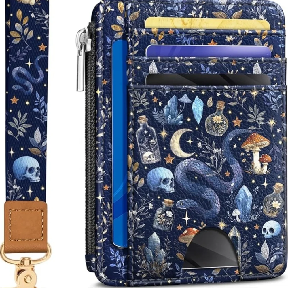 Mystical Blue Phone Case with Strap